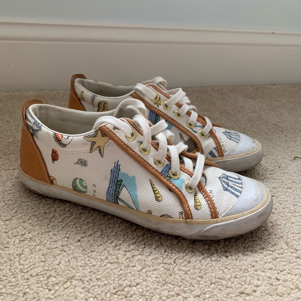 Coach Beach Printed Sneakers